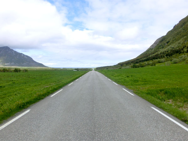 Veien fra Reipå til Storvik er flat og lettsyklet.