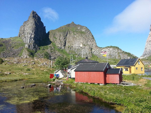 Det er idyllisk her på Træna