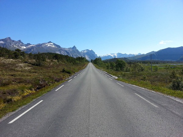 Flotte veier og et fantastisk landskap å sykle i