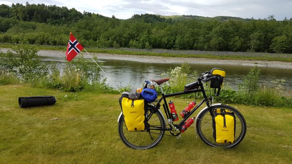 Her skal jeg slå opp teltet mitt. Home sweet home :-) 