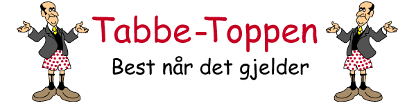 Tabbe toppen - best nr det gjelder
